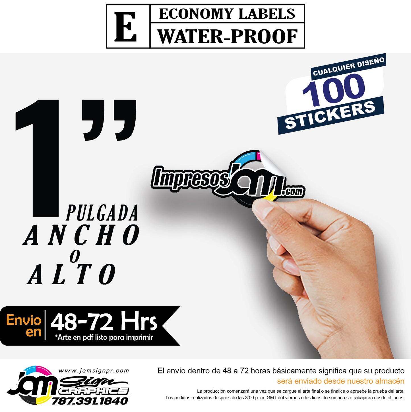 STICKERS SEMI TROQUELADO (Cortados con forma) (Cantidades y tamaños a escoger)