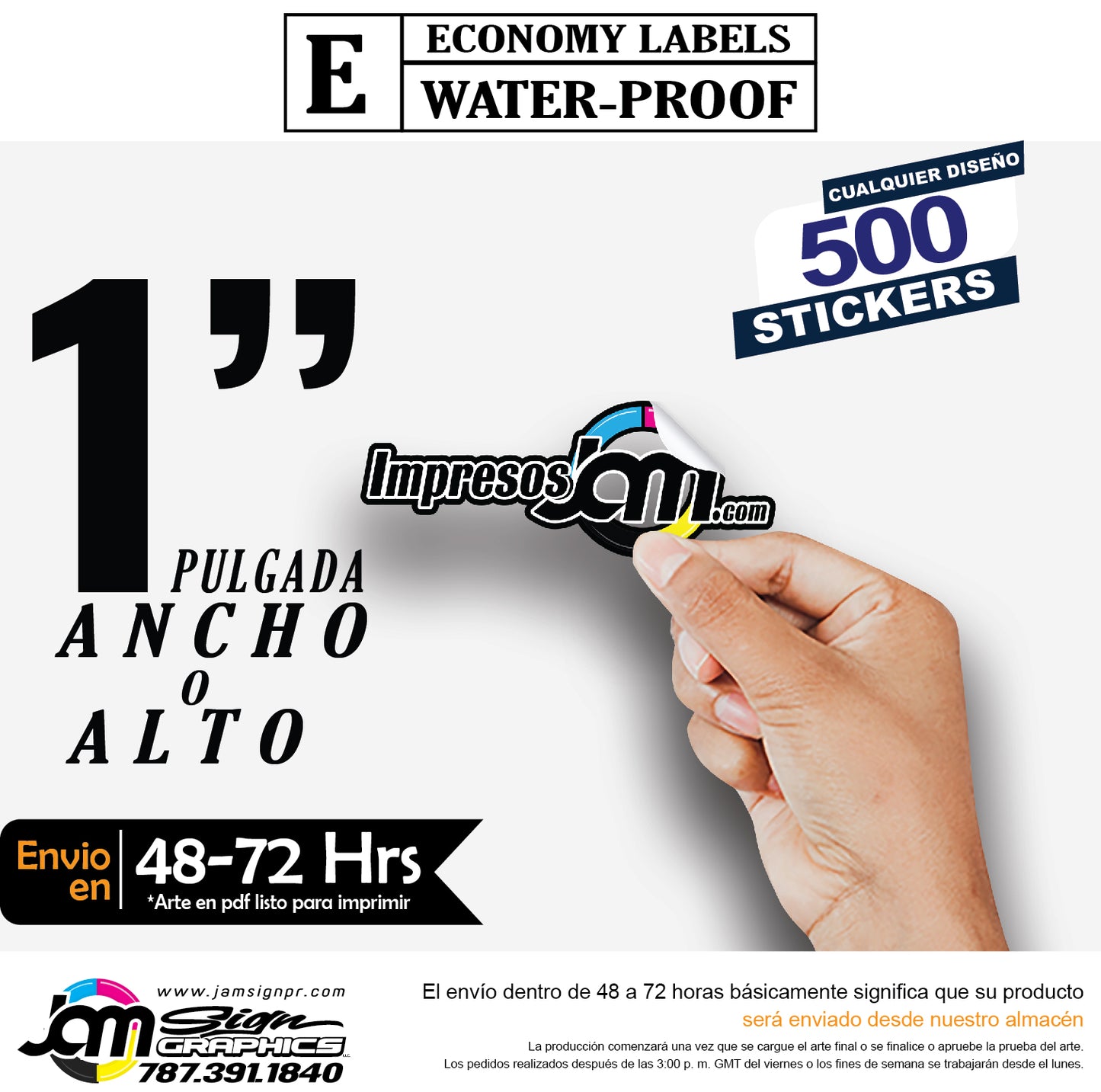 STICKERS SEMI TROQUELADO (Cortados con forma) (Cantidades y tamaños a escoger)