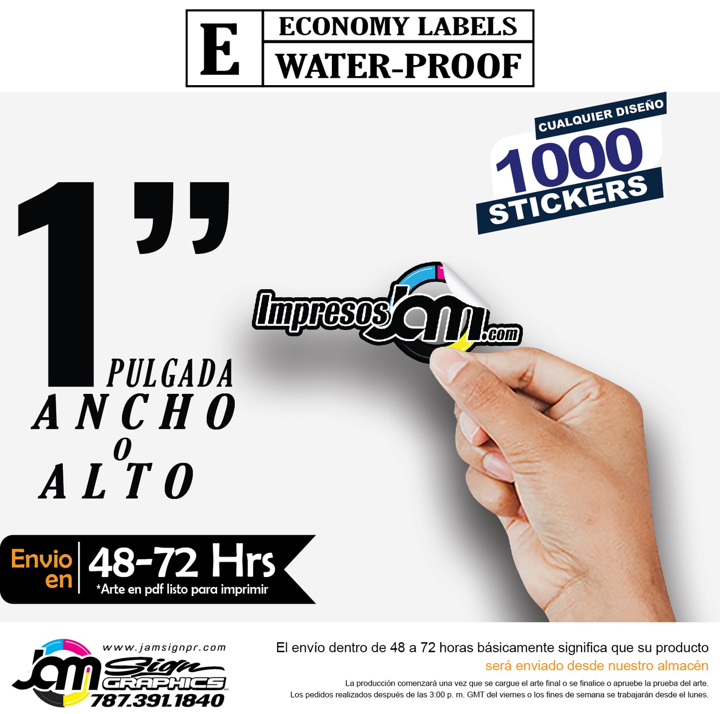 STICKERS SEMI TROQUELADO (Cortados con forma) (Cantidades y tamaños a escoger)