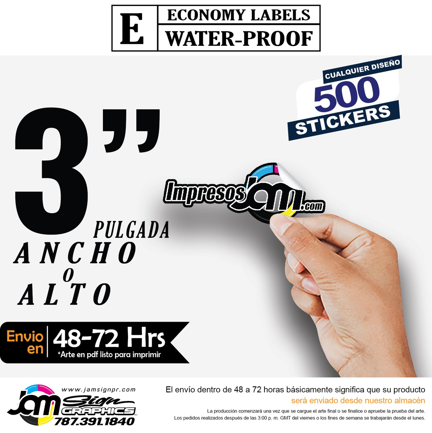 STICKERS SEMI TROQUELADO (Cortados con forma) (Cantidades y tamaños a escoger)