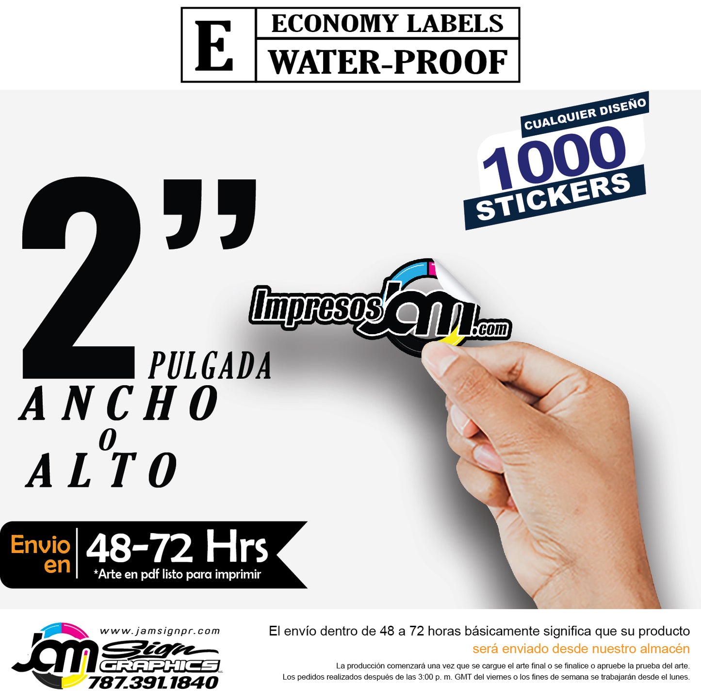STICKERS SEMI TROQUELADO (Cortados con forma) (Cantidades y tamaños a escoger)