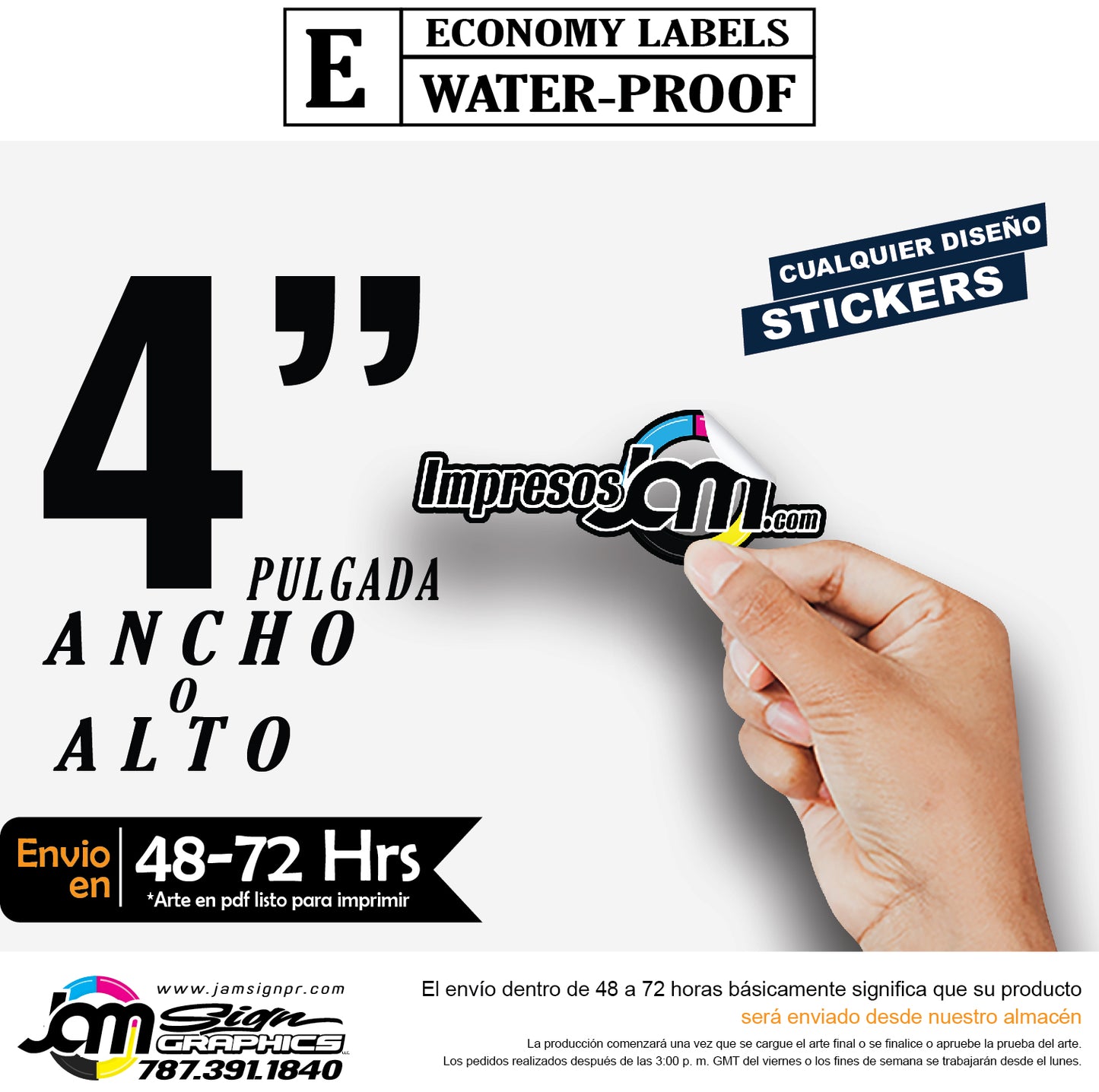STICKERS SEMI TROQUELADO (Cortados con forma) (Cantidades y tamaños a escoger)