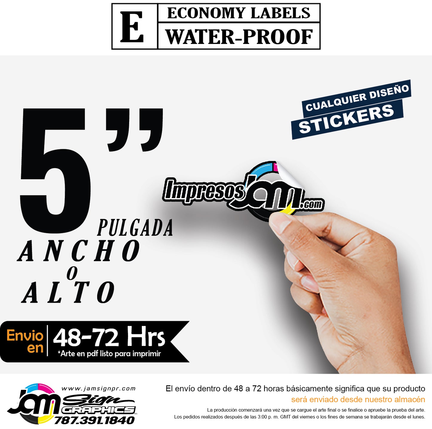 STICKERS SEMI TROQUELADO (Cortados con forma) (Cantidades y tamaños a escoger)