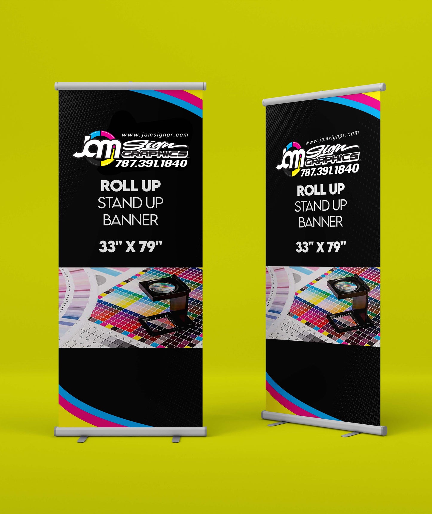 ROLL- UP Stand Banner